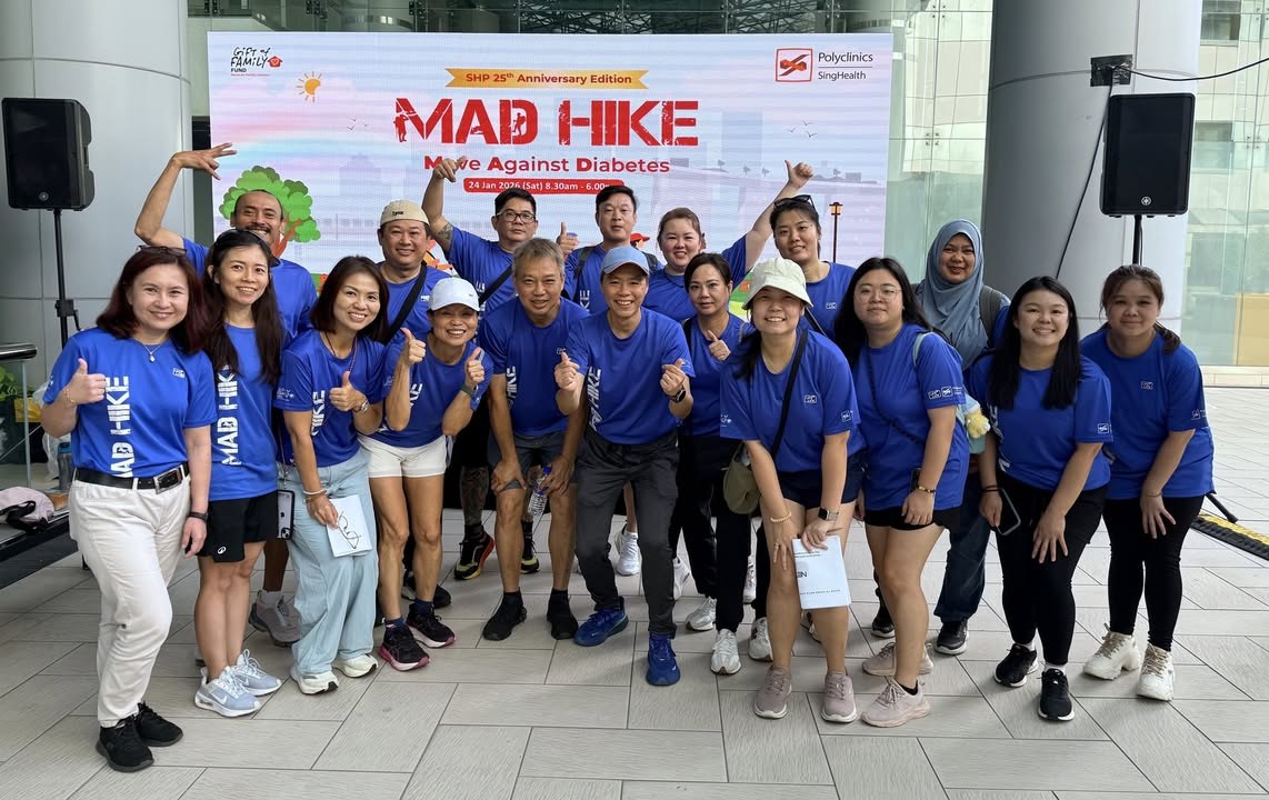 Lifeline team at SingHealth MAD Hike 2026